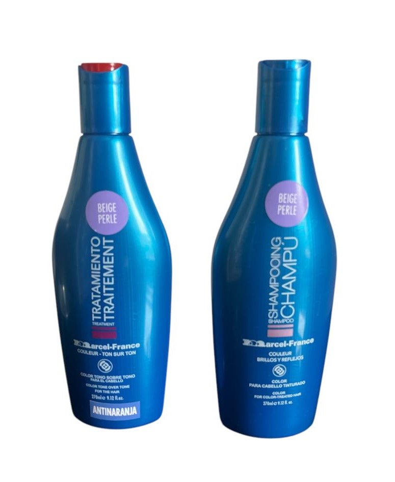 Combo Marcel: Champu Manzanilla 980 ML + Tratamiento Color 270 ML
