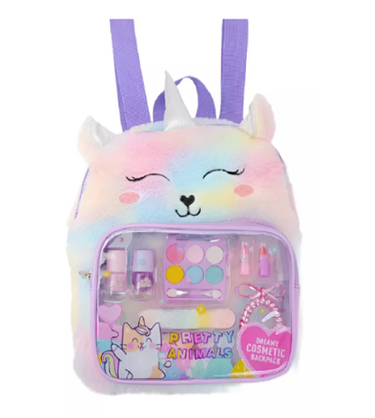 Maleta unicornio con kit de maquillaje