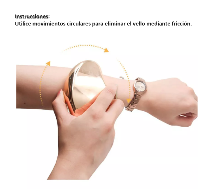 DEPILADOR DE CRISTAL SIN DOLOR