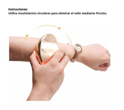 DEPILADOR DE CRISTAL SIN DOLOR