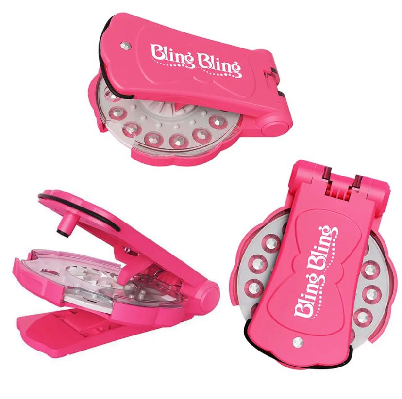 Maquina Pega Gemas Cabello Bling Bling