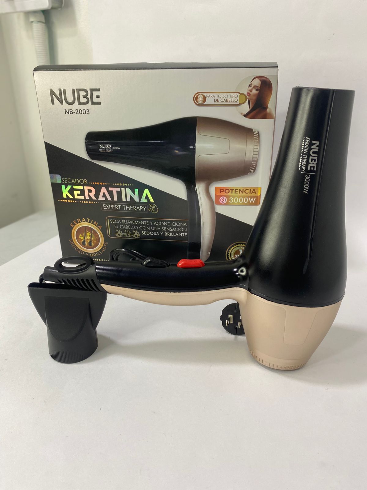NUBE KERATINA 3000: SECADOR PROFESIONAL – GIOSSET